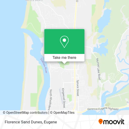 Mapa de Florence Sand Dunes