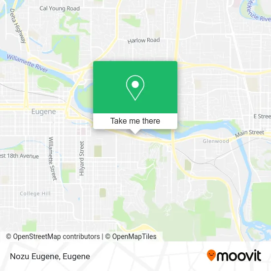 Mapa de Nozu Eugene