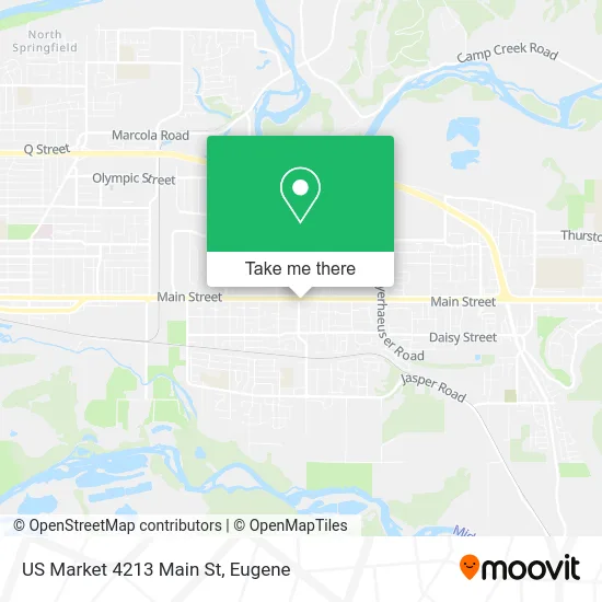Mapa de US Market 4213 Main St