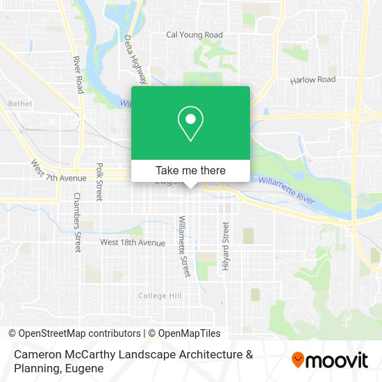 Cameron McCarthy Landscape Architecture & Planning map
