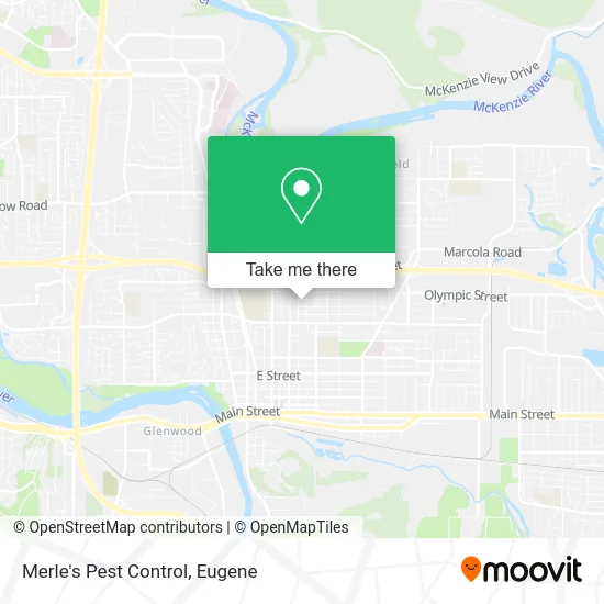 Mapa de Merle's Pest Control