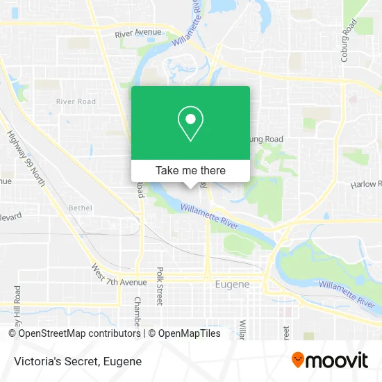 VICTORIA'S SECRET map