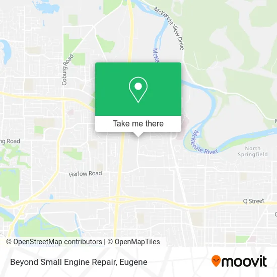 Mapa de Beyond Small Engine Repair