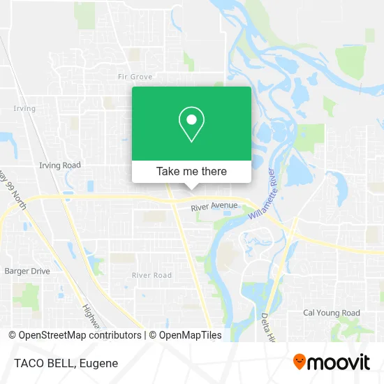TACO BELL map