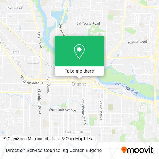 Direction Service Counseling Center map