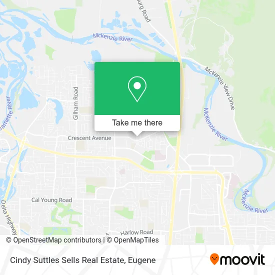Cindy Suttles Sells Real Estate map