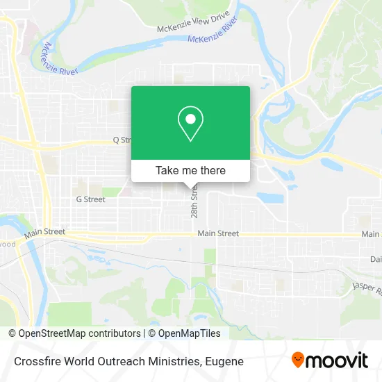 Crossfire World Outreach Ministries map