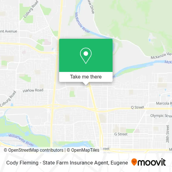 Cody Fleming - State Farm Insurance Agent map