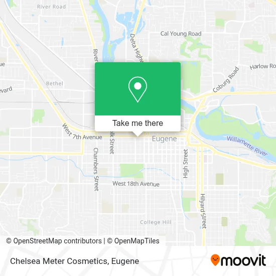 Chelsea Meter Cosmetics map