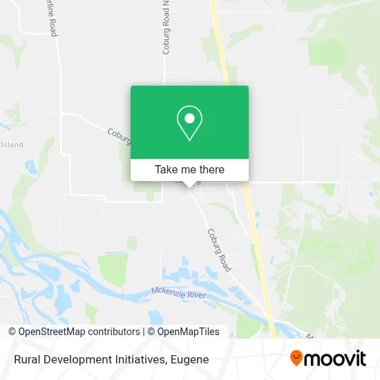 Rural Development Initiatives map