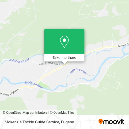 Mckenzie Tackle Guide Service map