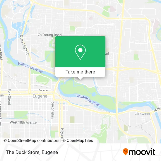 The Duck Store map