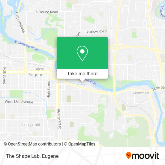 The Shape Lab map