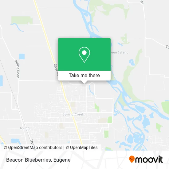 Beacon Blueberries map