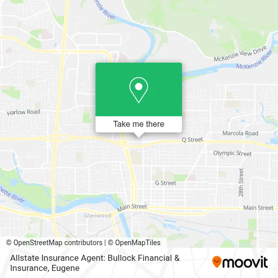 Allstate Insurance Agent: Bullock Financial & Insurance map