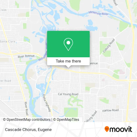 Cascade Chorus map