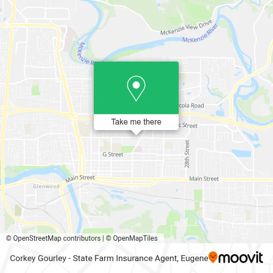 Corkey Gourley - State Farm Insurance Agent map