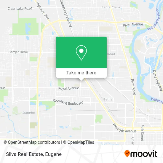Silva Real Estate map