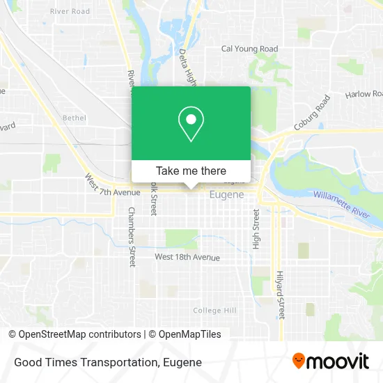 Good Times Transportation map