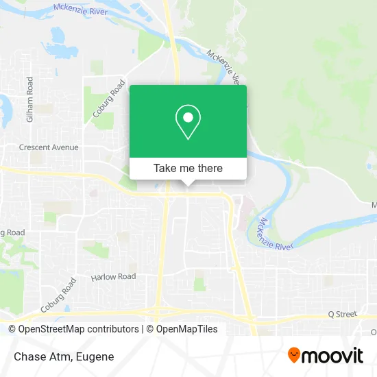 Chase Atm map