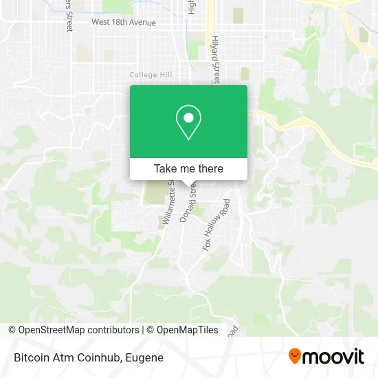Bitcoin Atm Coinhub map