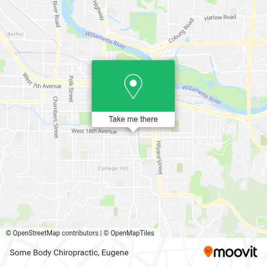 Some Body Chiropractic map
