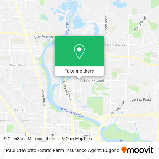 Paul Craviotto - State Farm Insurance Agent map
