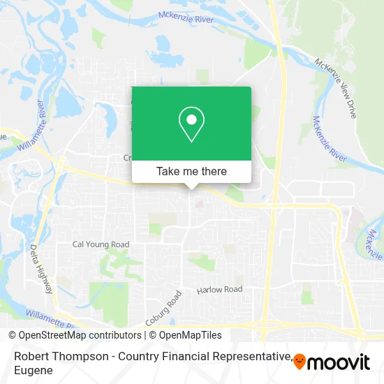 Robert Thompson - Country Financial Representative map
