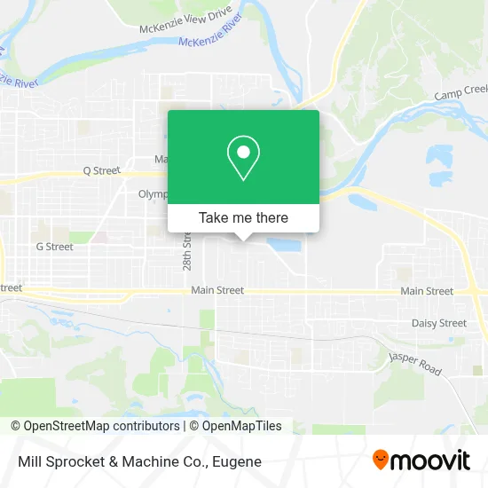 Mill Sprocket & Machine Co. map