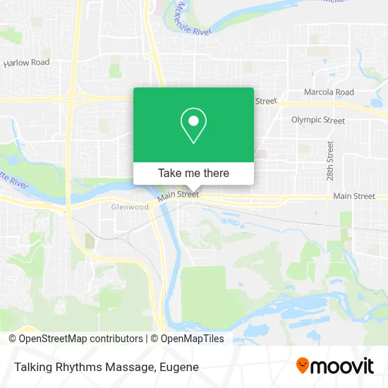 Talking Rhythms Massage map