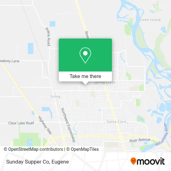 Sunday Supper Co map