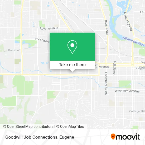 Goodwill Job Connections map
