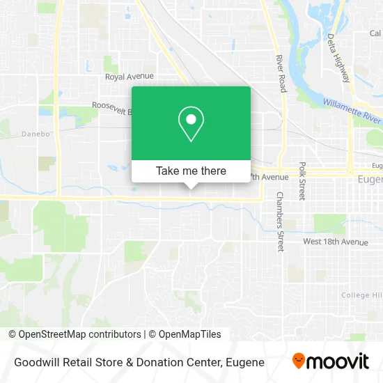 Goodwill Retail Store & Donation Center map