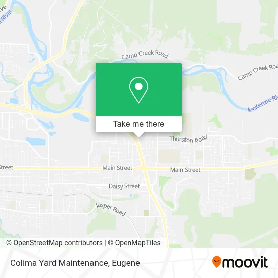 Colima Yard Maintenance map