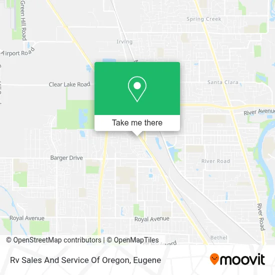 Rv Sales And Service Of Oregon map