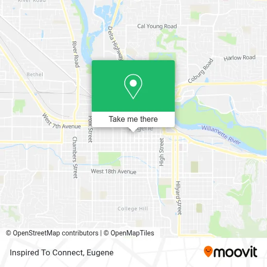 Inspired To Connect map
