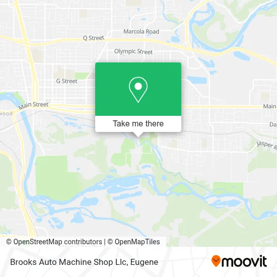 Brooks Auto Machine Shop Llc map