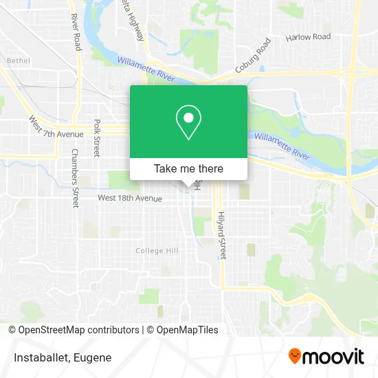 Instaballet map