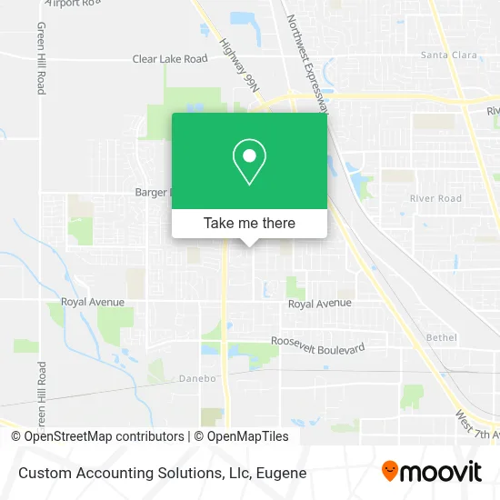 Custom Accounting Solutions, Llc map