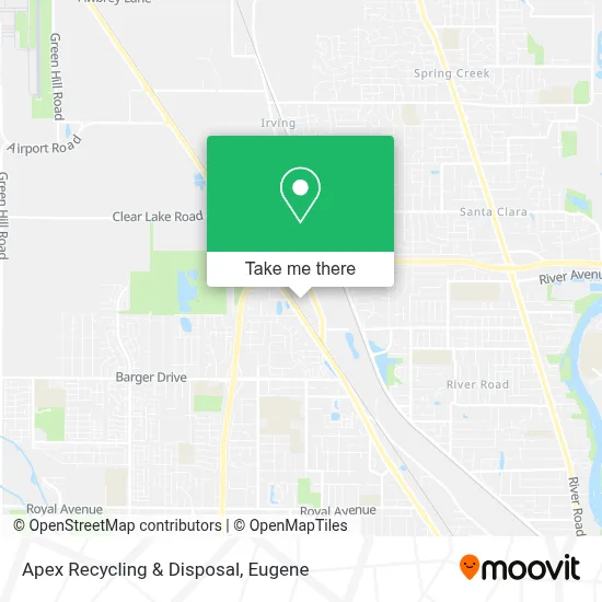 Apex Recycling & Disposal map