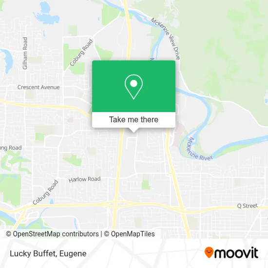 Lucky Buffet map