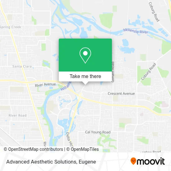 Advanced Aesthetic Solutions map