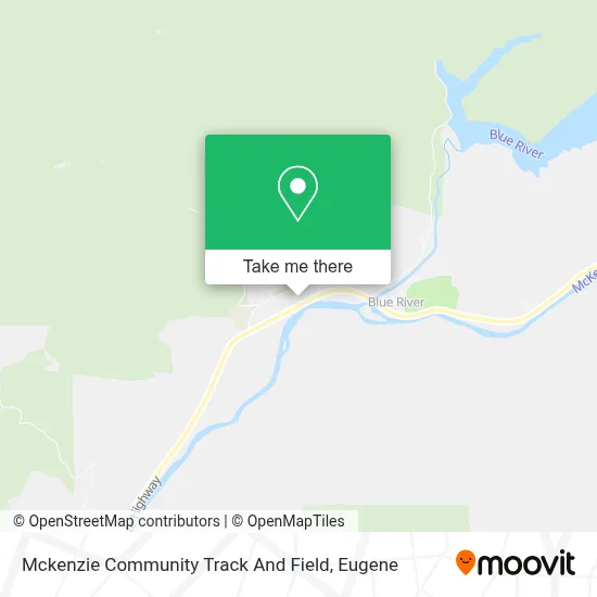 Mckenzie Community Track And Field map