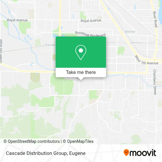 Cascade Distribution Group map
