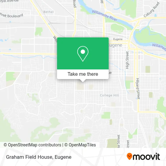 Graham Field House map