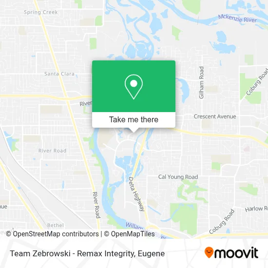 Team Zebrowski - Remax Integrity map