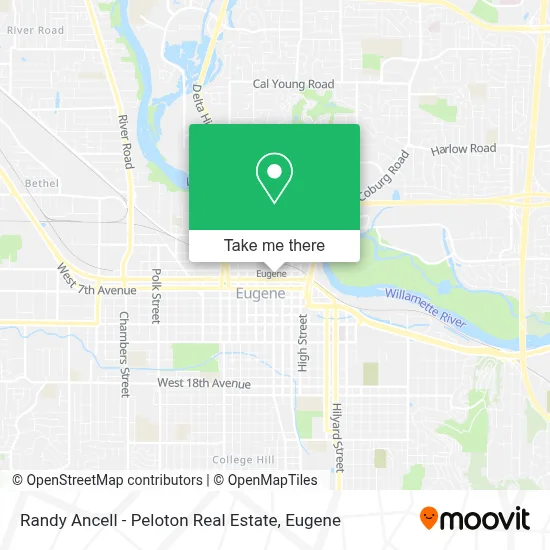 Randy Ancell - Peloton Real Estate map