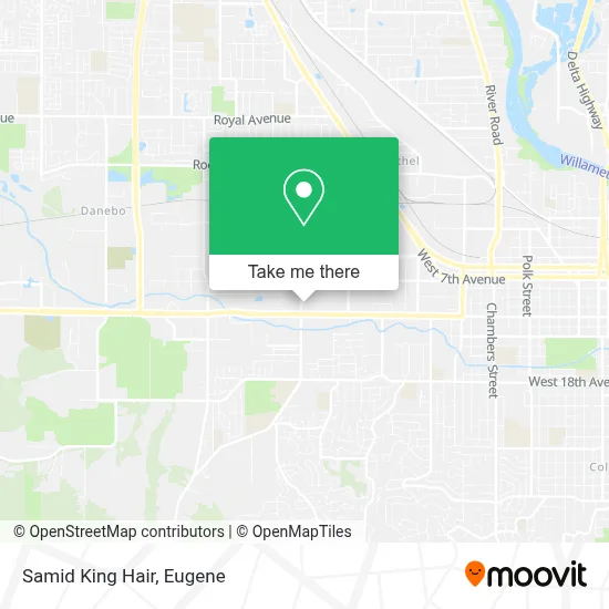 Samid King Hair map