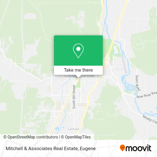 Mitchell & Associates Real Estate map