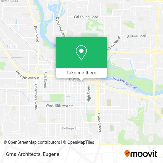 Gma Architects map